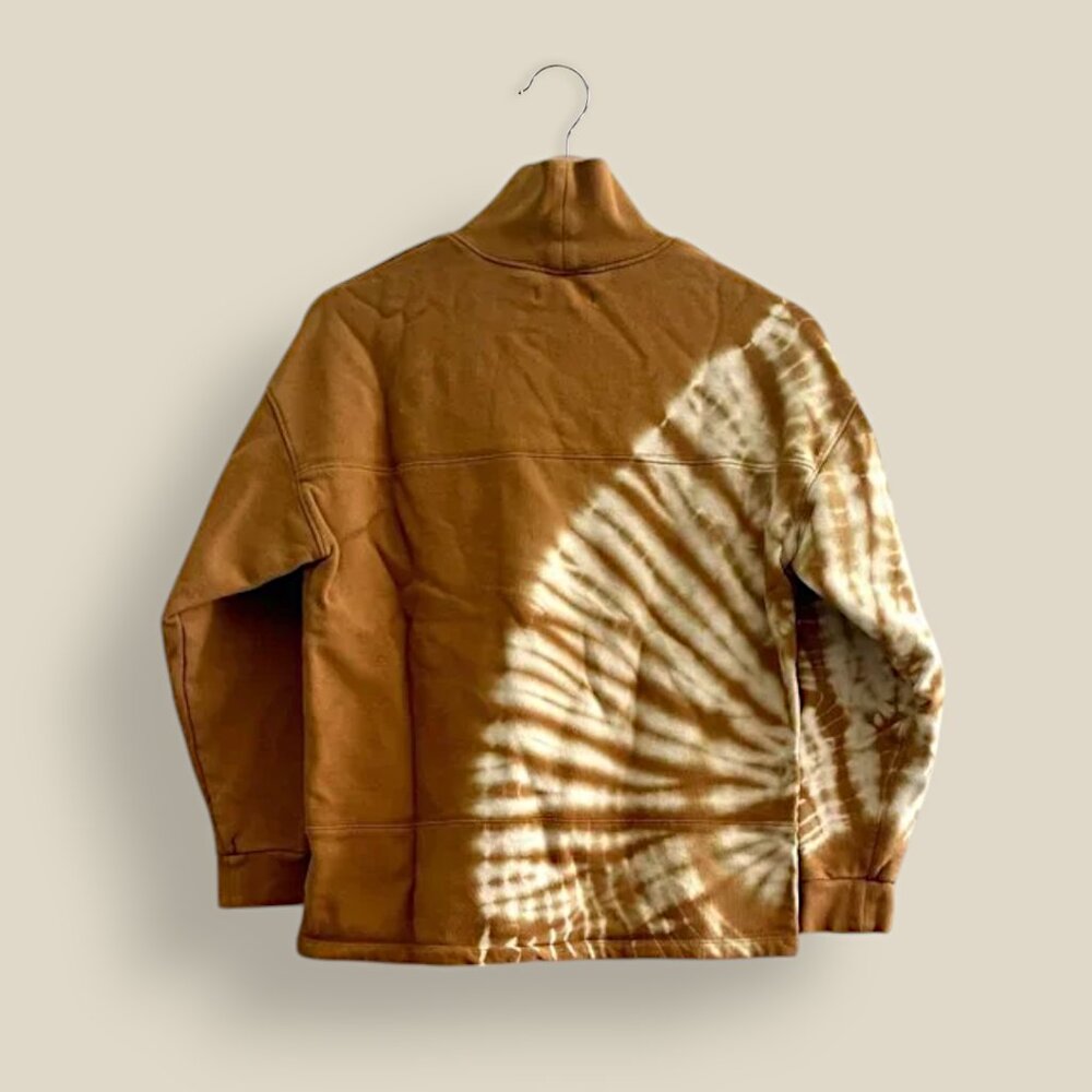 Madewell Tie Dye Cotton Pocket Sweatshirt, XS - Picture 2 of 3
